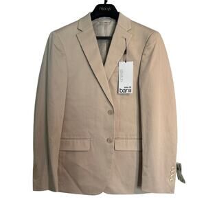 NWT Bar III Slim Fit Stretch Sport Coat Blazer, Tan, Men's 38L